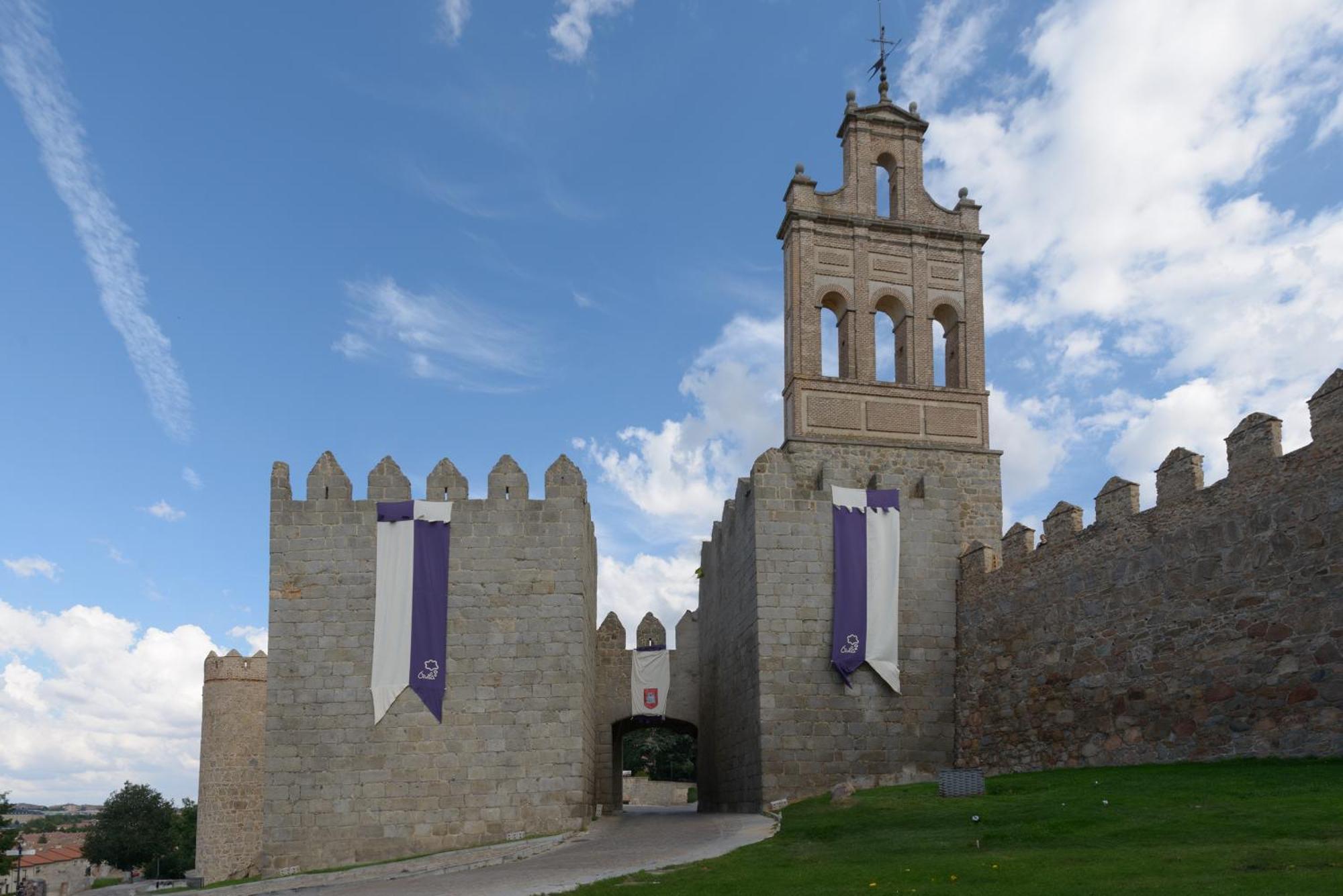 Balcony View To Avila'S Alcazar Exterior foto